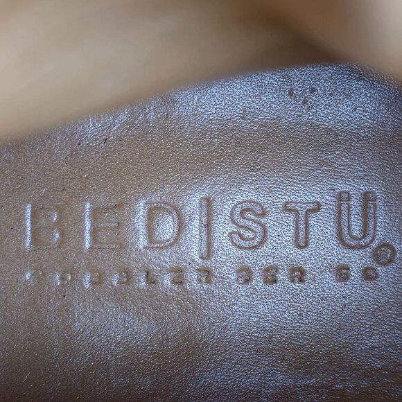 Bed Stu Cobbler Series Exeter Women's 10 Distressed Leather Harness Ankle Boots - Picture 14 of 14